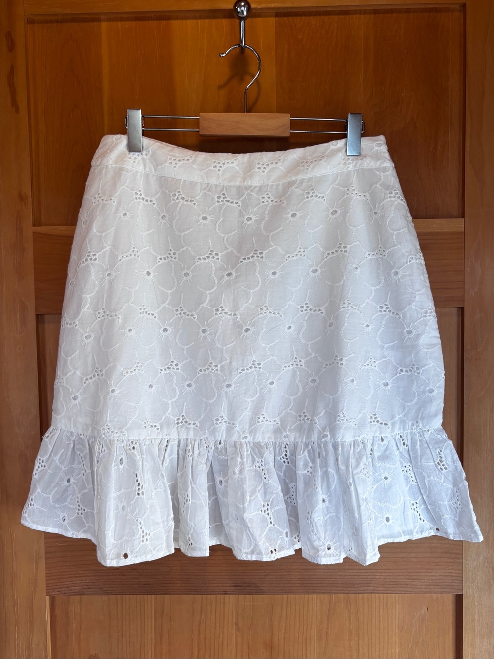 Brave Soul London-ASOS White Eyelet Mermaid Skirt-NWT